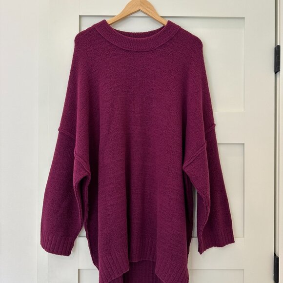 Free People Oversized Sweater Dress - Picture 1 of 3